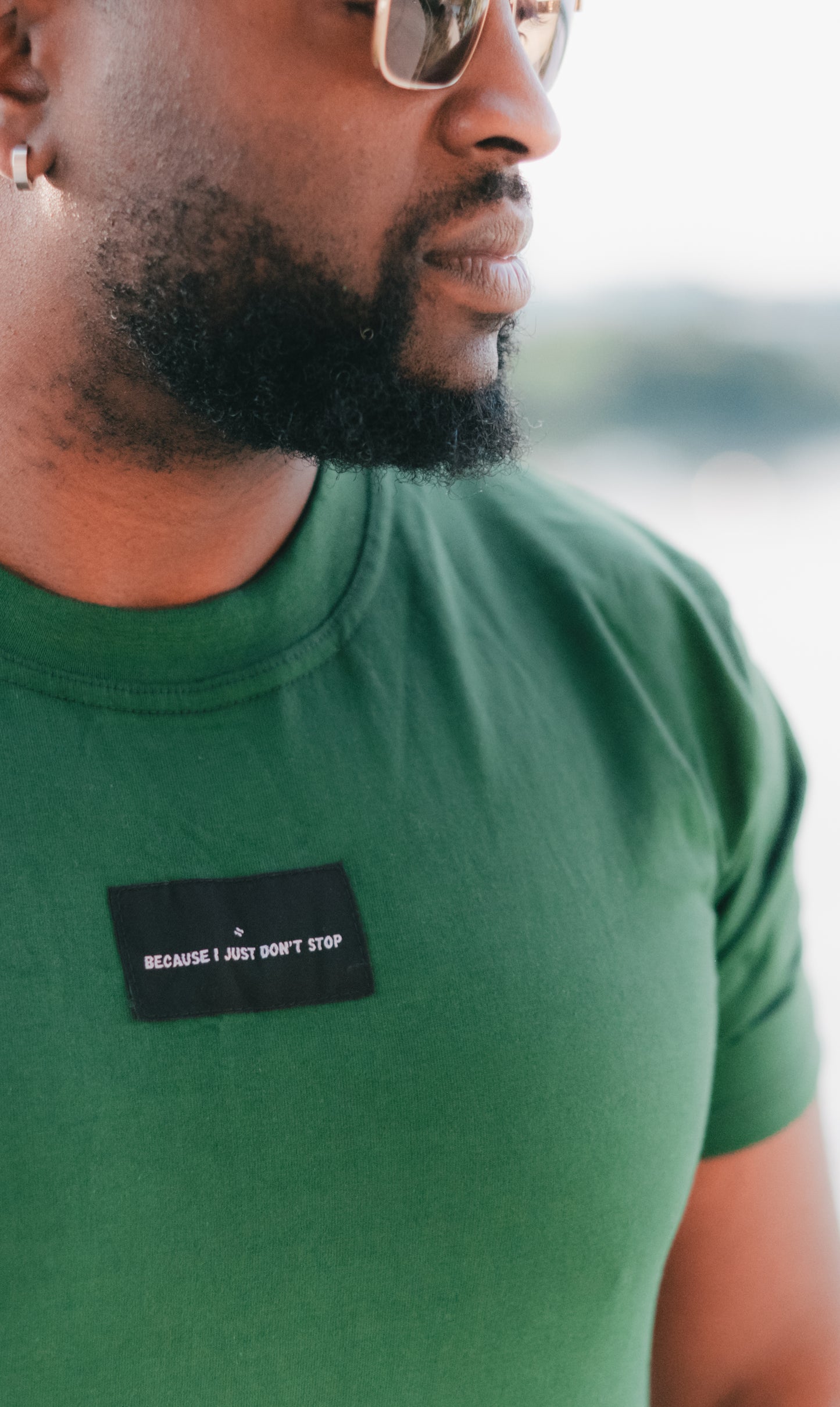 Shadō Elite muscle fit green Tee shirt