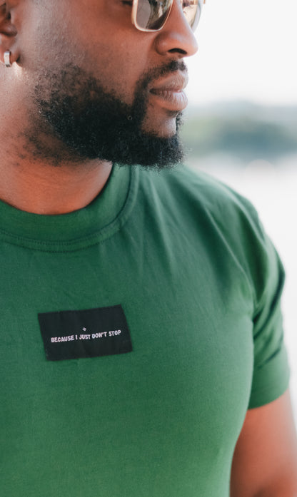 Shadō Elite muscle fit green Tee shirt