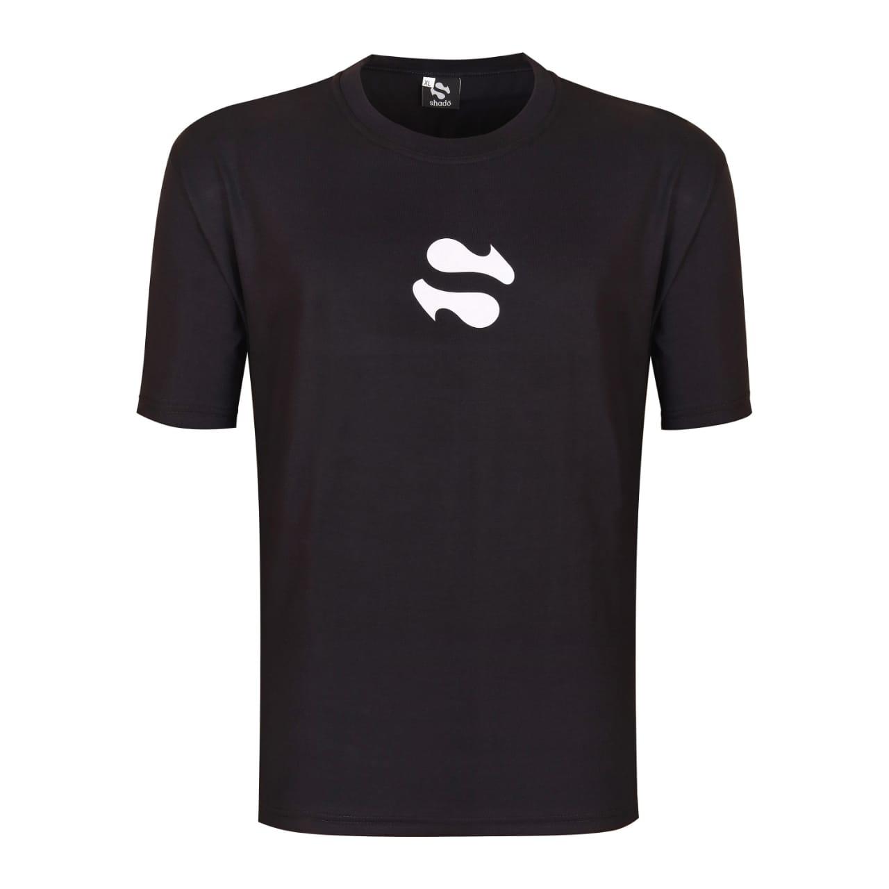 Shadō black regular fit tee shirt standard (PRE-ORDER item).