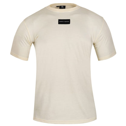 Elite muscle fit cream color Tee shirt ( PRE-ORDER item).
