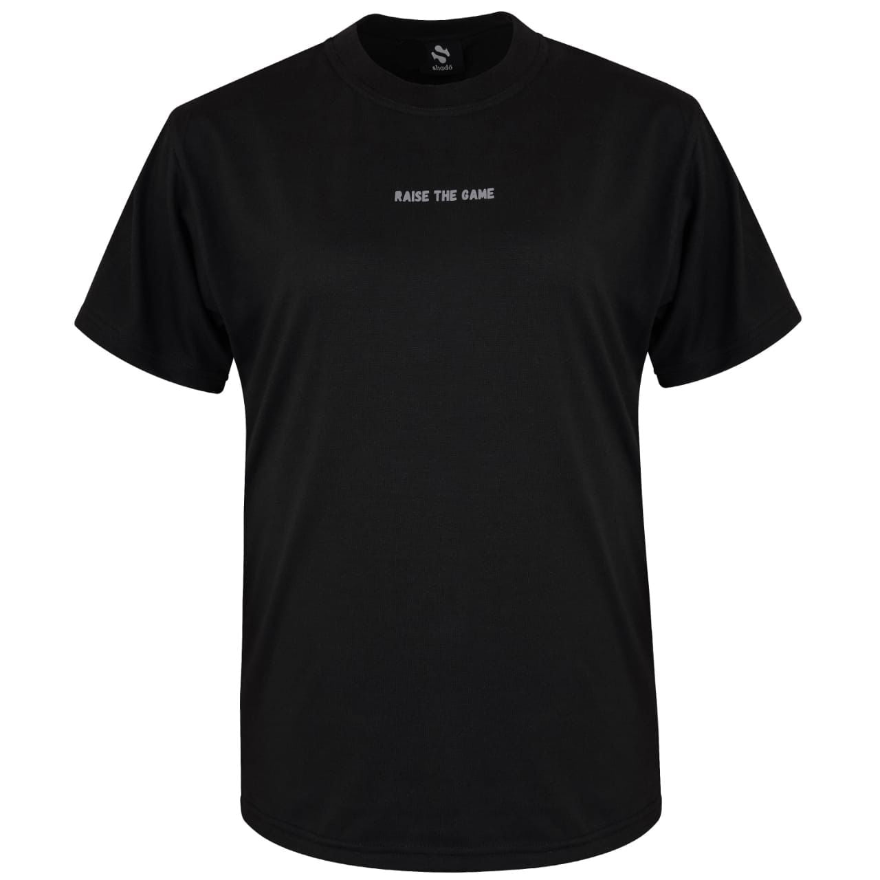 Women black tee shirt Shadō